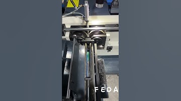 Fully automatic thread rolling machine FD-6T, processing straight lines on shaft workpieces.#machine