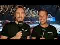 Jesse&Jelle na de eerste krachtmeting Lavreysen Richardson WielerZesdaagse 2025 Dag 1