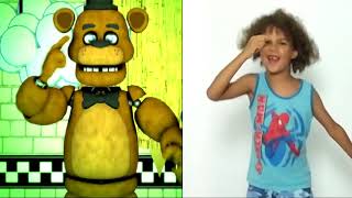 Dancing Freddy&#39;s Dance with CriCri Dancer *funny*  | by @MystFro