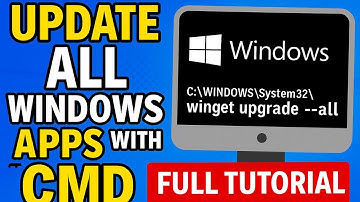 Hoe Winget te gebruiken om alle Windows-apps via CMD bij te werken: volledige tutorial
