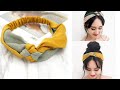 💖Diadema Turbante Nudo Trenzado✨ para Adultos/DIY Turban Headband