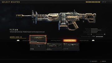 Black Ops 4 - How to equip your weapon variants