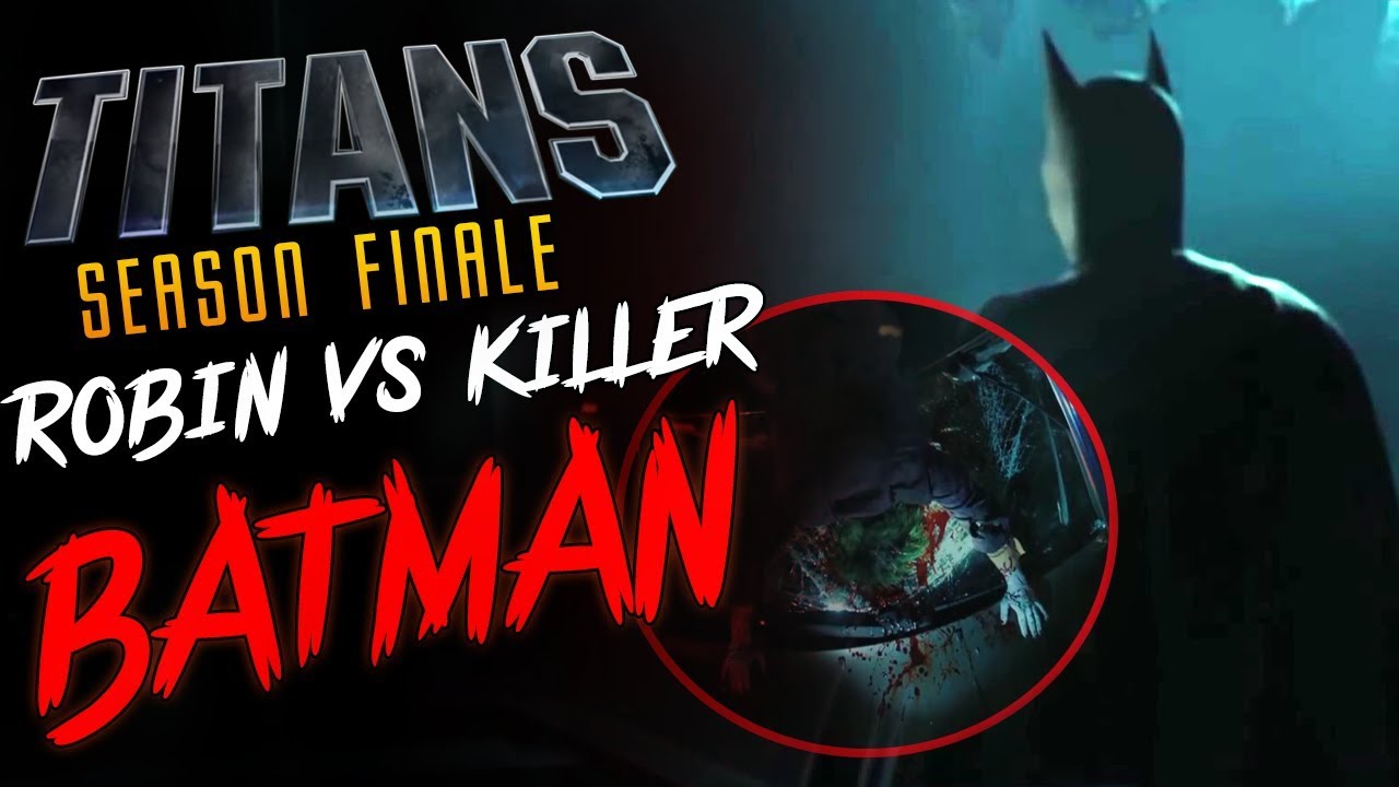 TITANS Season FINALE BATMAN KILLS JOKER?! - YouTube