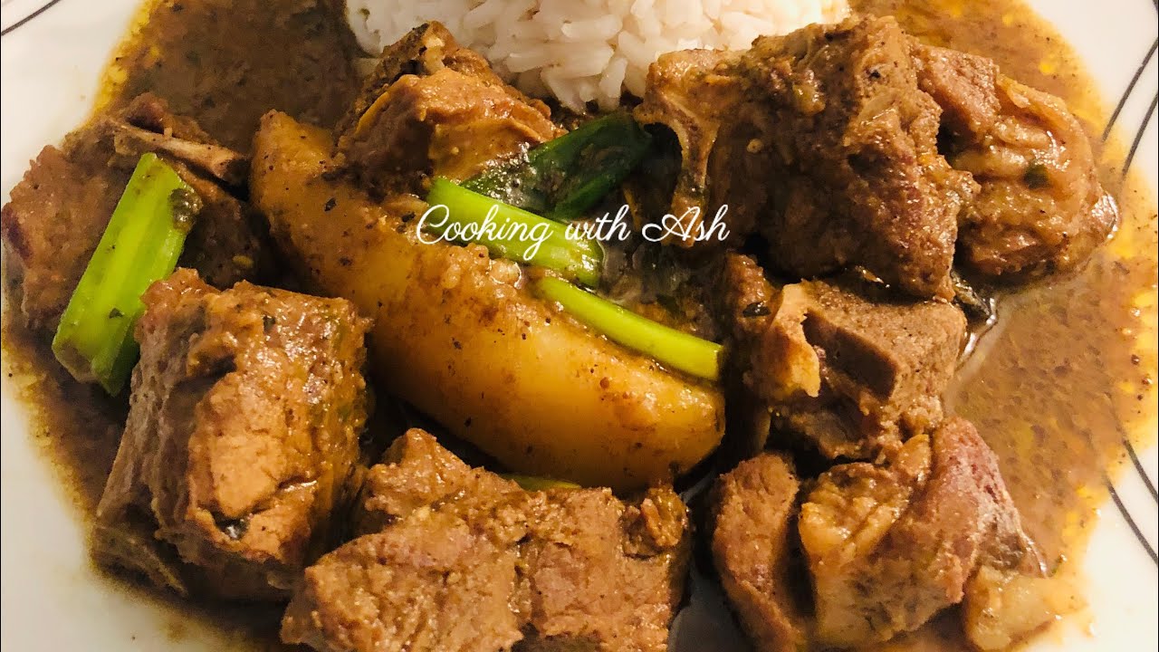 Guyanese lamb curry / curry mutton #lambcurry #curry - YouTube