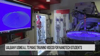 UAlbany using AI to make training videos for nanotech students