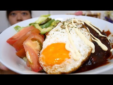 夏だからね 半熟卵のロコモコ丼 アボカド トマト Youtube