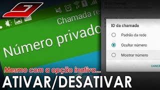 Como Ativar/Desativar NÚMERO PRIVADO (chamada restrita) Moto G3, G4, G5  | Guajenet