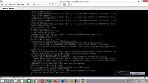 Installasi debian 10, konfigurasi DHCP server, DNS server, dan WEB server