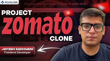 Build a Zomato Clone Using HTML, CSS | Frontend Project For Beginners | Make a Food Delivery App