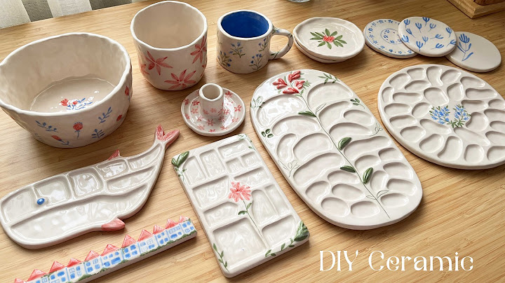 Making Things with Clay ⎥I Made My Own Art Supplies⎥DIY 🎨