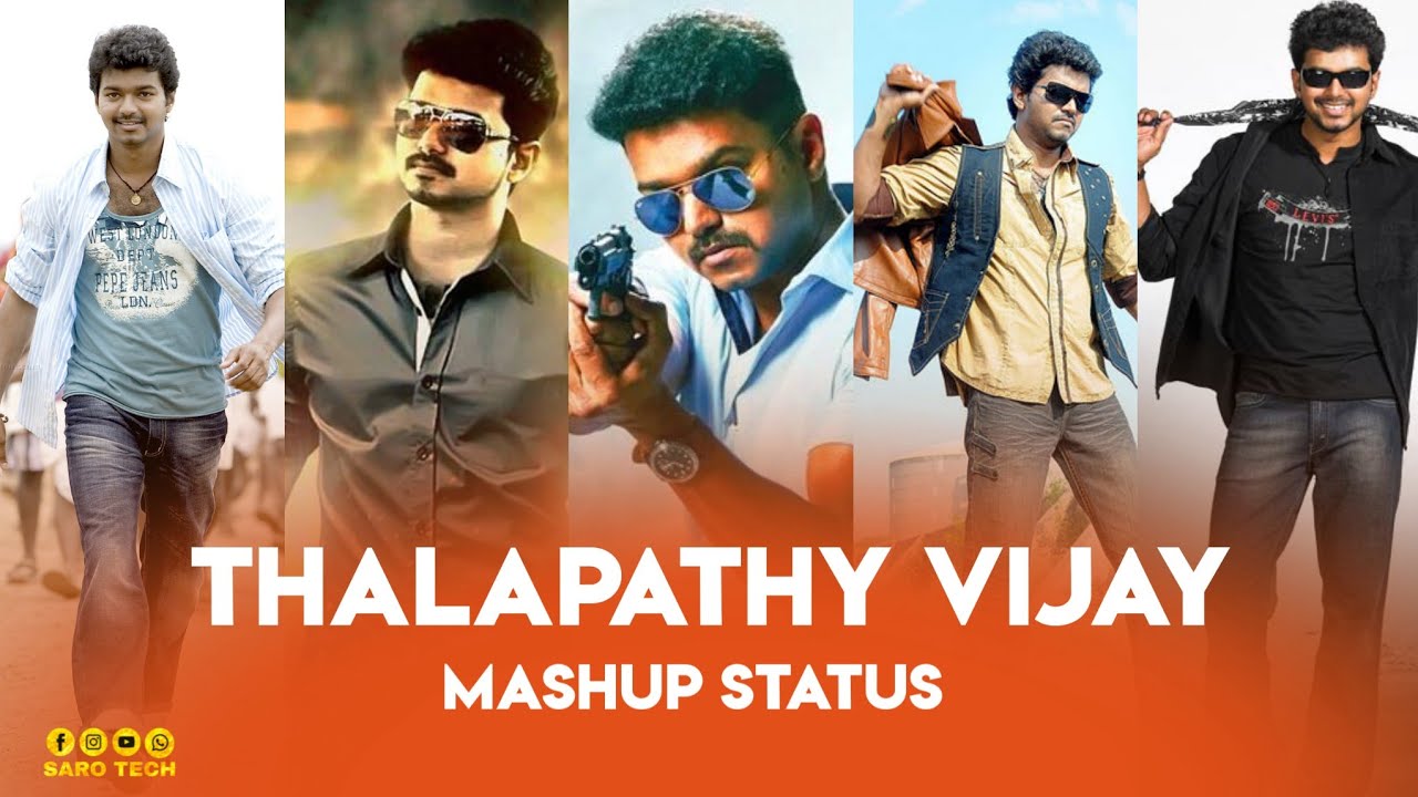 •Thalapathy Vijay 😎 Mashup Status😎|Full Screen - YouTube