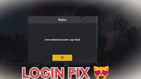 server authentication error login failed bgmi | Facebook Twitter Google #bgmi