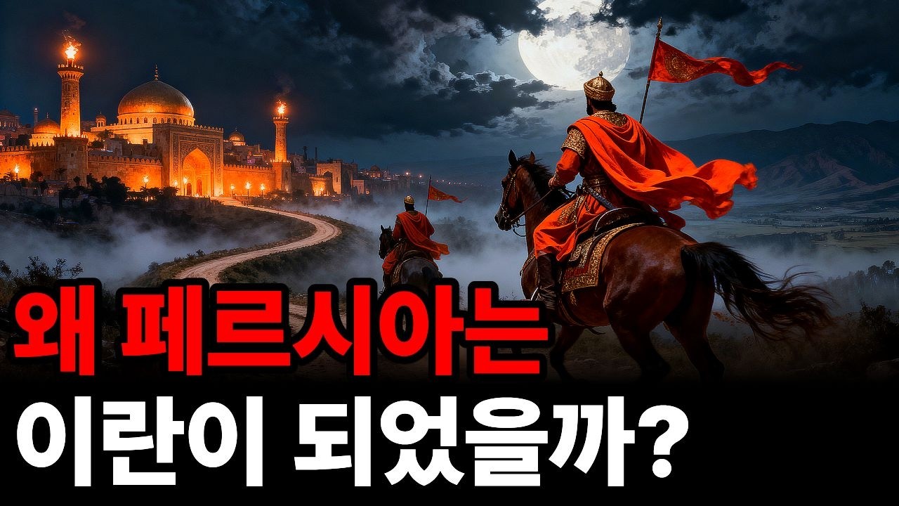 25. 🌙 틀어놓고 주무세요: 왜 페르시아는 이란이 되었을까? 아무도 알려주지 않은 진짜 역사
