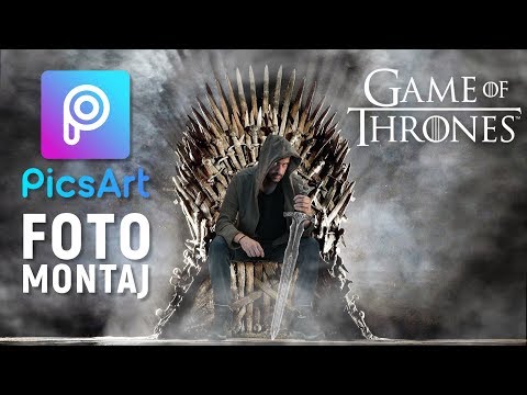 Game of Thrones - Demir Taht Fotomontaj | Picsart Tutorial