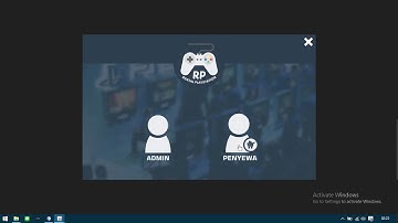Program Rental Playstation JAVA + SQL with modern GUI