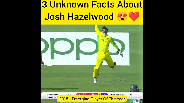 3 Unknown Facts About Josh Hazlewood 😍❤️#youtubeshorts#shorts #joshhazlewood #cricketfever#cricketer