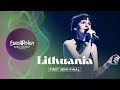 Monika liu  sentimentai  live  lithuania   first semifinal  eurovision 2022