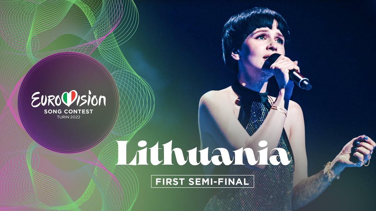 Monika Liu Sentimentai Live Lithuania 🇱🇹 First Semi Final Eurovision 2022 Youtube