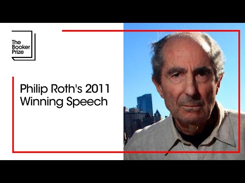 Philip Roth - Man Booker International Prize 2011 Winner