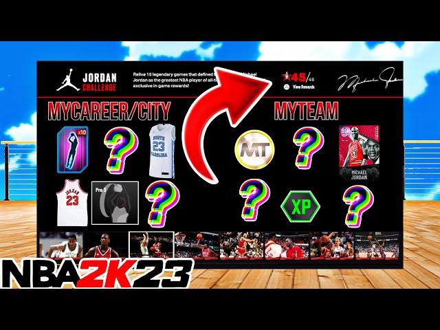 NBA 2K23 Jordan Challenge Rewards: Full List, How to Get