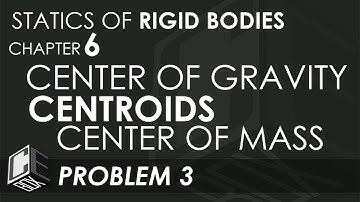 Statics of Rigid Bodies Chapter 6 Centroids & Center of Gravity Problem 3 Derivation (PH)