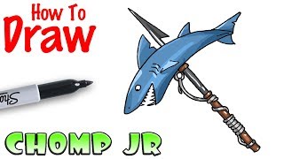 How To Draw Chomp Jr. Fortnite