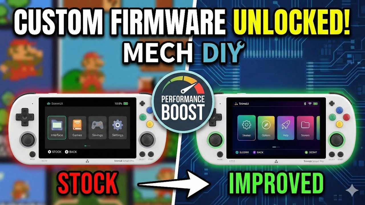 Эта кастомная прошивка для Trimui Smart Pro S просто потрясающая.