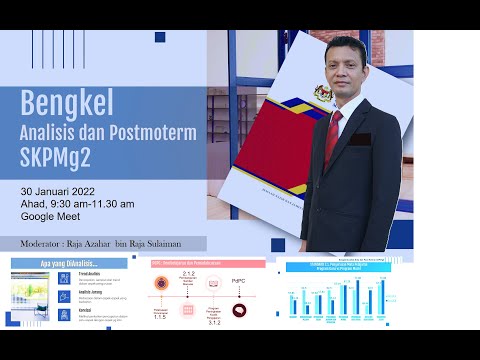 BENGKEL ANALISIS DATA SKPMG2 30 JAN 2022