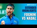Fabio fognini vs rafael nadal  monte carlo 2019 semifinal extended highlights