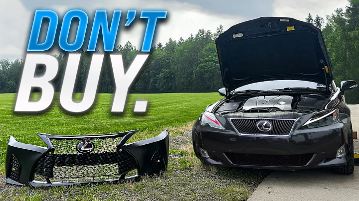 Installing a 4IS Bumper on My 2011 Lexus IS350