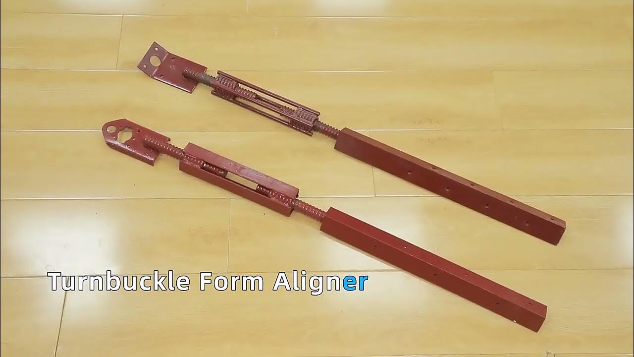 Concrete Stake & Turnbuckle Form Aligner YouTube