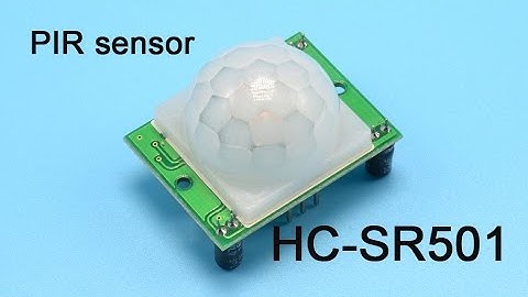 Пироэлектрический модуль. HC-SR501. Датчик движения.