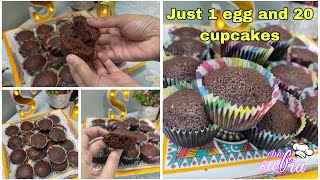 Moist Chocolate Cupcakes Recipe Without Oven , Electric Beater By Vlogs With Safia
