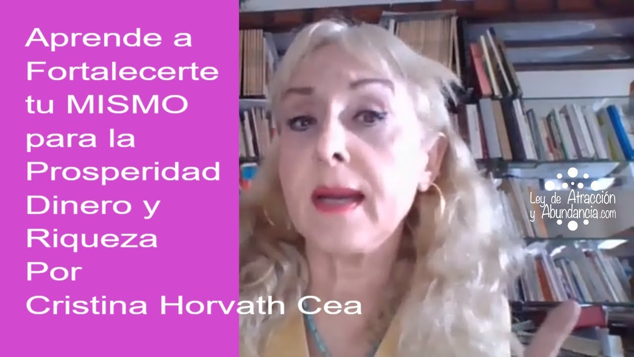hangouts on air august 1 Aprende a Fortalecerte tu MISMO para la Prosperidad Dinero y Riqueza Por Cristina Horvath Cea