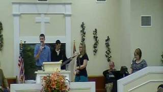 Video thumbnail of "He's Still Setting My Place ~ Camden Baptist Church"