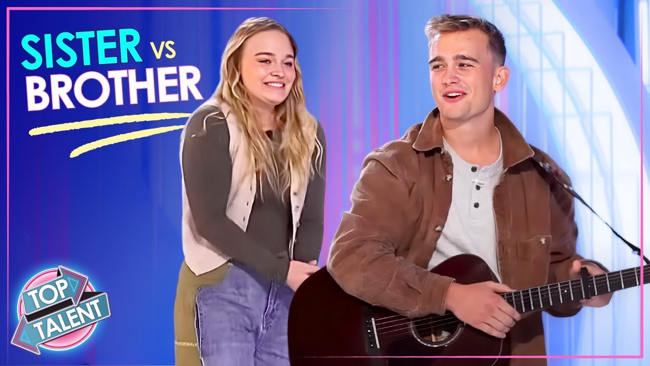 Brother vs Sister BATTLE on American Idol 2024!