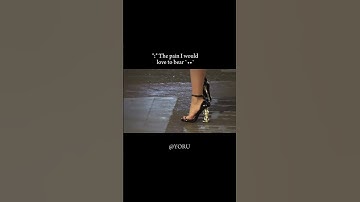 Thumbnail of SUFFERING FROM SUCCESS 👠🖤 #aesthetic #heels #syl #saintlaurent #fashion #yoru #shorts #song