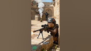 Capybara in CS:GO - The Coolest Sniper!🎯 #CounterStrike#CSGO #Capybara #CounterStrike #Gaming #Memes