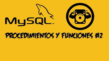 MySQL - Procedimientos y funciones #2 - Usando la base de datos de jardineria
