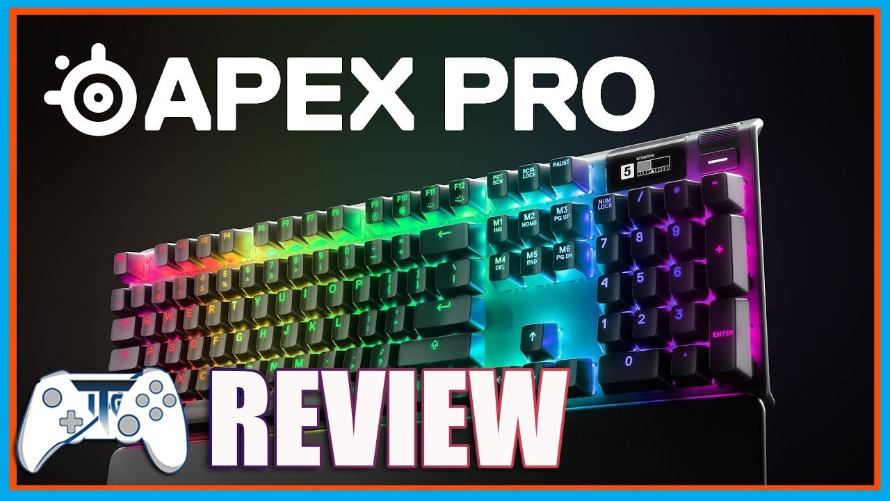 Test/Review : Steelseries Apex pro, des tas de nouvelles technologies !