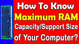 How to check maximum RAM support capacity in your PC or Laptop? screenshot 5
