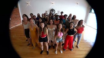 Choreography class | ZoukMX 100h Training Program | 20.02.2022, Playa del Carmen, Mexico