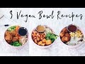 3 Easy Vegan Recipes + Meal Plan DIY