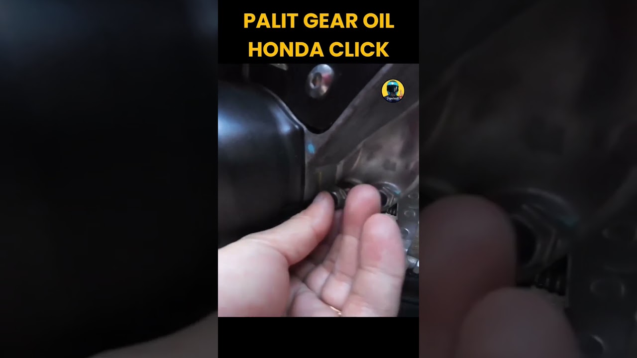 CHANGE GEAR OIL HONDA CLICK 125i v3