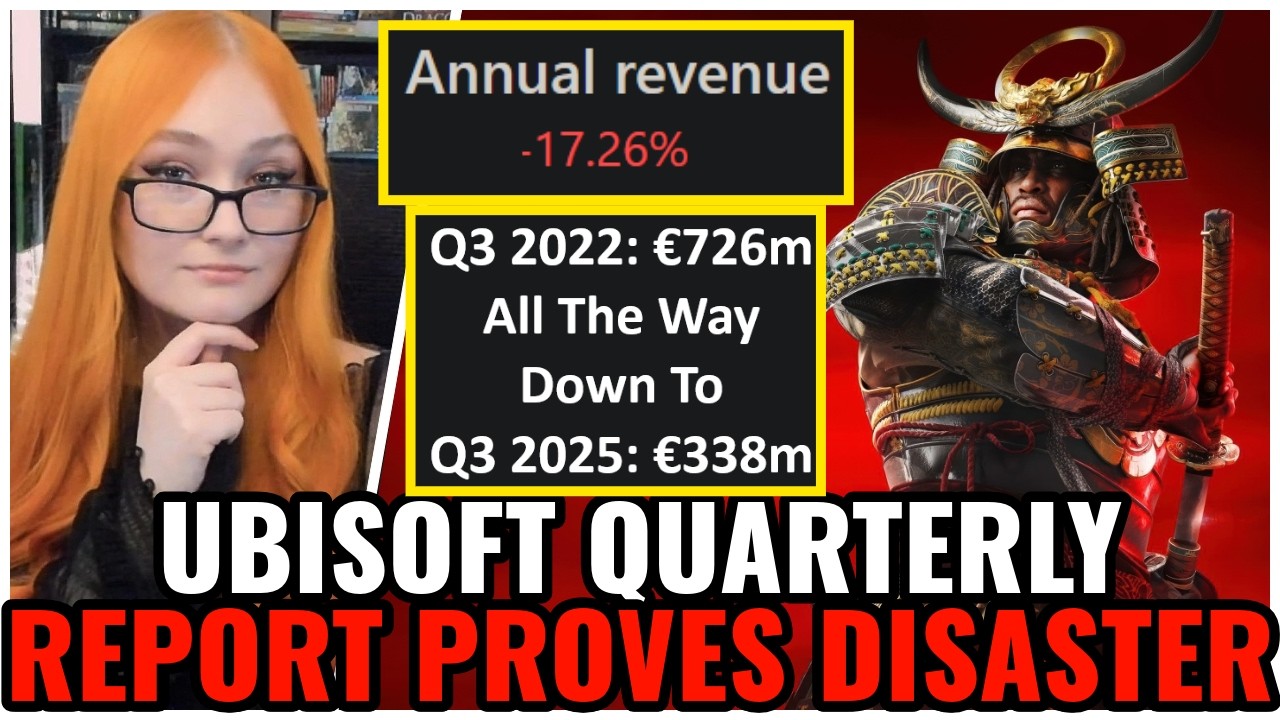 NEW Ubisoft Financials PROVE Theyre Screwed, Media Frames Report As MAJOR WIN But It Proves DISASTER