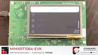 NXP i.MX RT1064 EVK - board certification review | LVGL