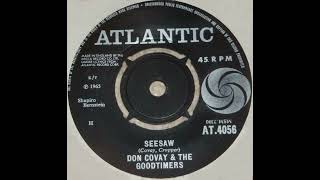 Don Covay & The Goodtimers - See Saw - UK Atlantic Records published 1965