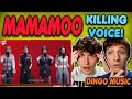 Mamamoo on Dingo Music - Killing Voice Live REACTION!!