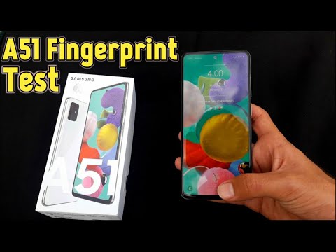 Samsung Galaxy A51 No Fingerprint