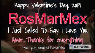 Happy Valentine´s Day 2019,  RosMarMex.. Amor...Thanks for Everything from  your  hermoso RafCadMex screenshot 5